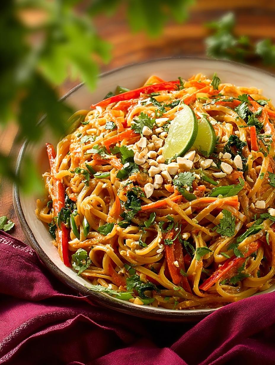 Spicy Thai Noodles with Peanut Sauce: 5 Flavorful Twists - Spicy Thai Noodles with - main visual representation