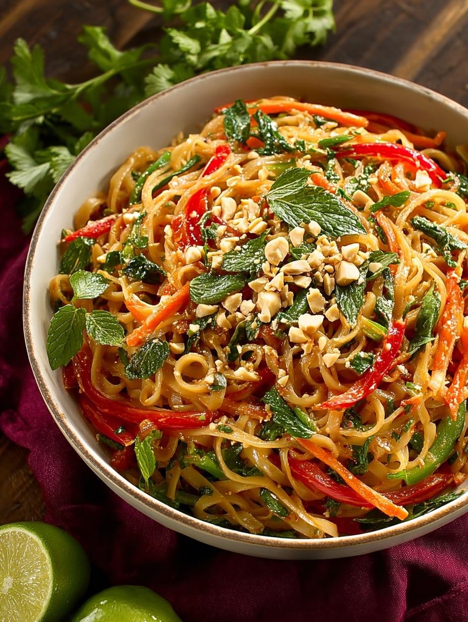 Spicy Thai Noodles with Peanut Sauce: 5 Flavorful Twists - Spicy Thai Noodles with - additional detail