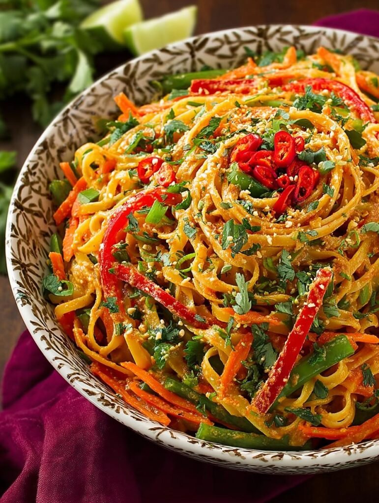 Spicy Thai Noodles with