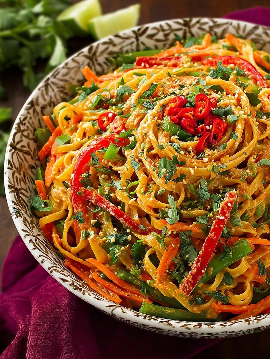Spicy Thai Noodles with