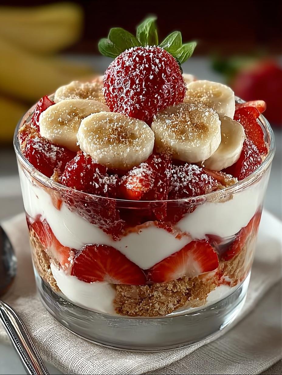 Strawberry Banana Pudding Dream: 8 Layers of Bliss - Strawberry Banana Pudding Dream - additional detail