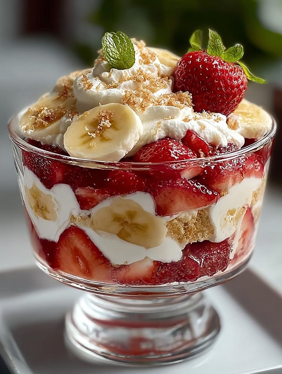 Strawberry Banana Pudding Dream