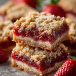 Strawberry Oatmeal Bars