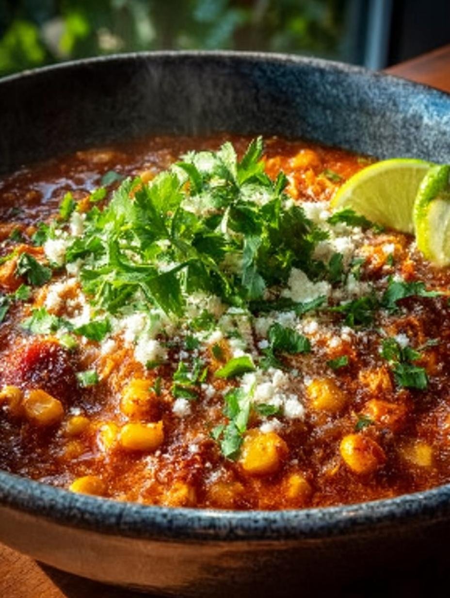 Street Corn Chicken Chili: 5 Reasons to Love This Dish - Street Corn Chicken Chili - main visual representation