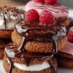 Valentine Ganache Cookies