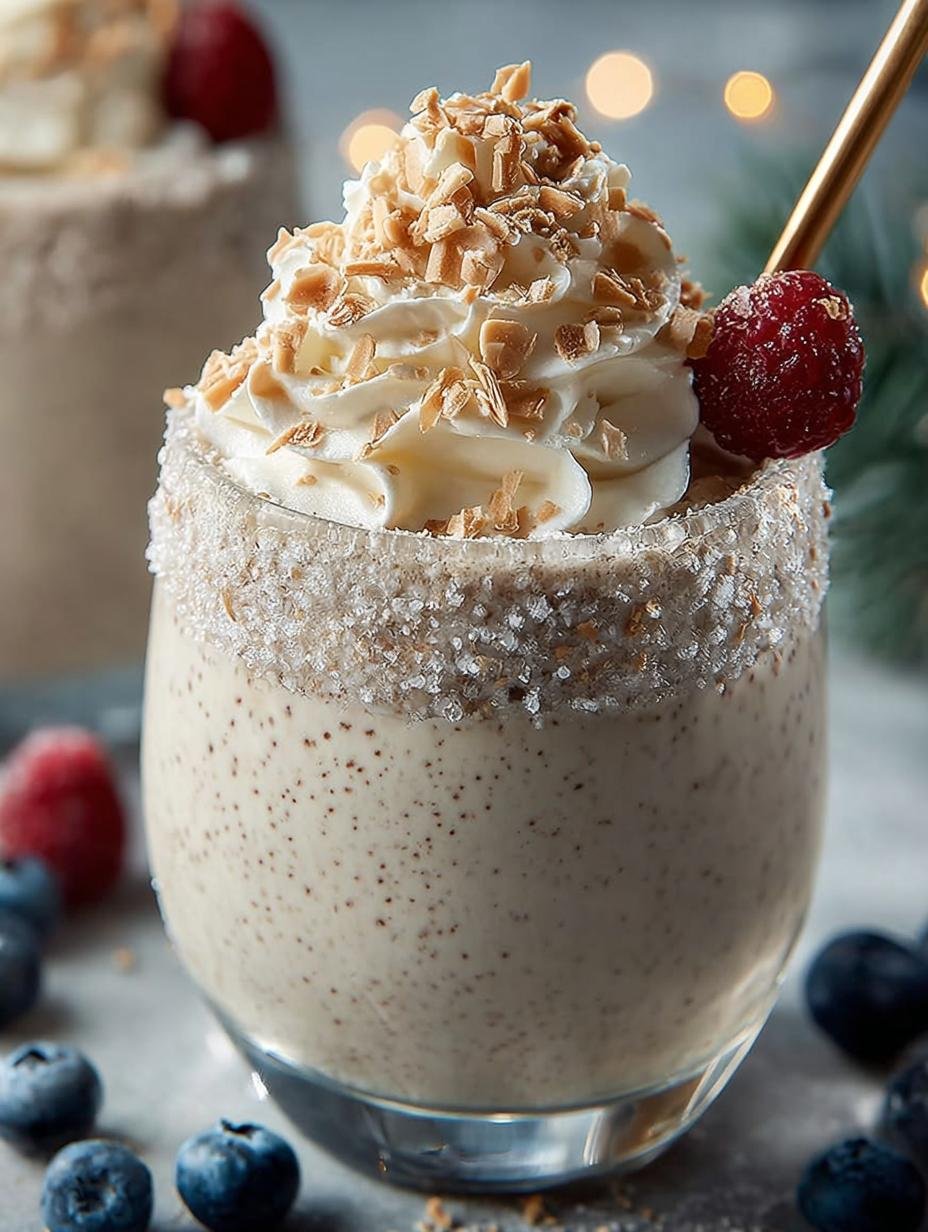 Winter Wonderland Smoothie: 5 Minutes to Festive Bliss - Winter Wonderland Smoothie - additional detail