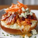 Delicious Buffalo Chicken Blue Cheese Slaw Burgers 4 Buffalo Chicken Blue Cheese