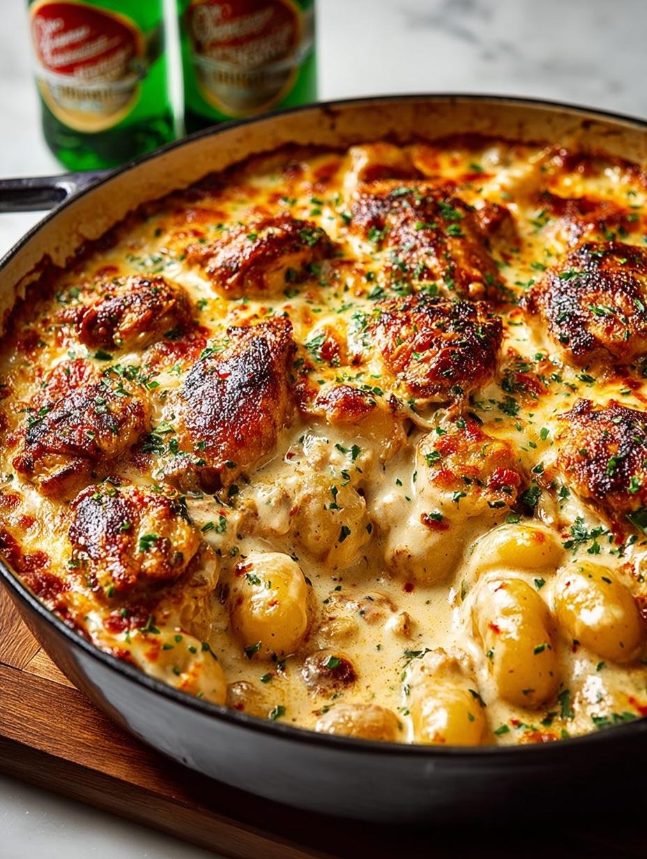 Cajun Chicken Gnocchi Bake