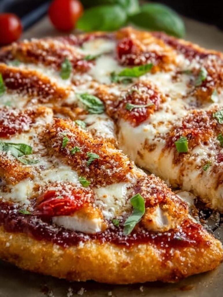 Chicken Parmesan Pizza Incredible