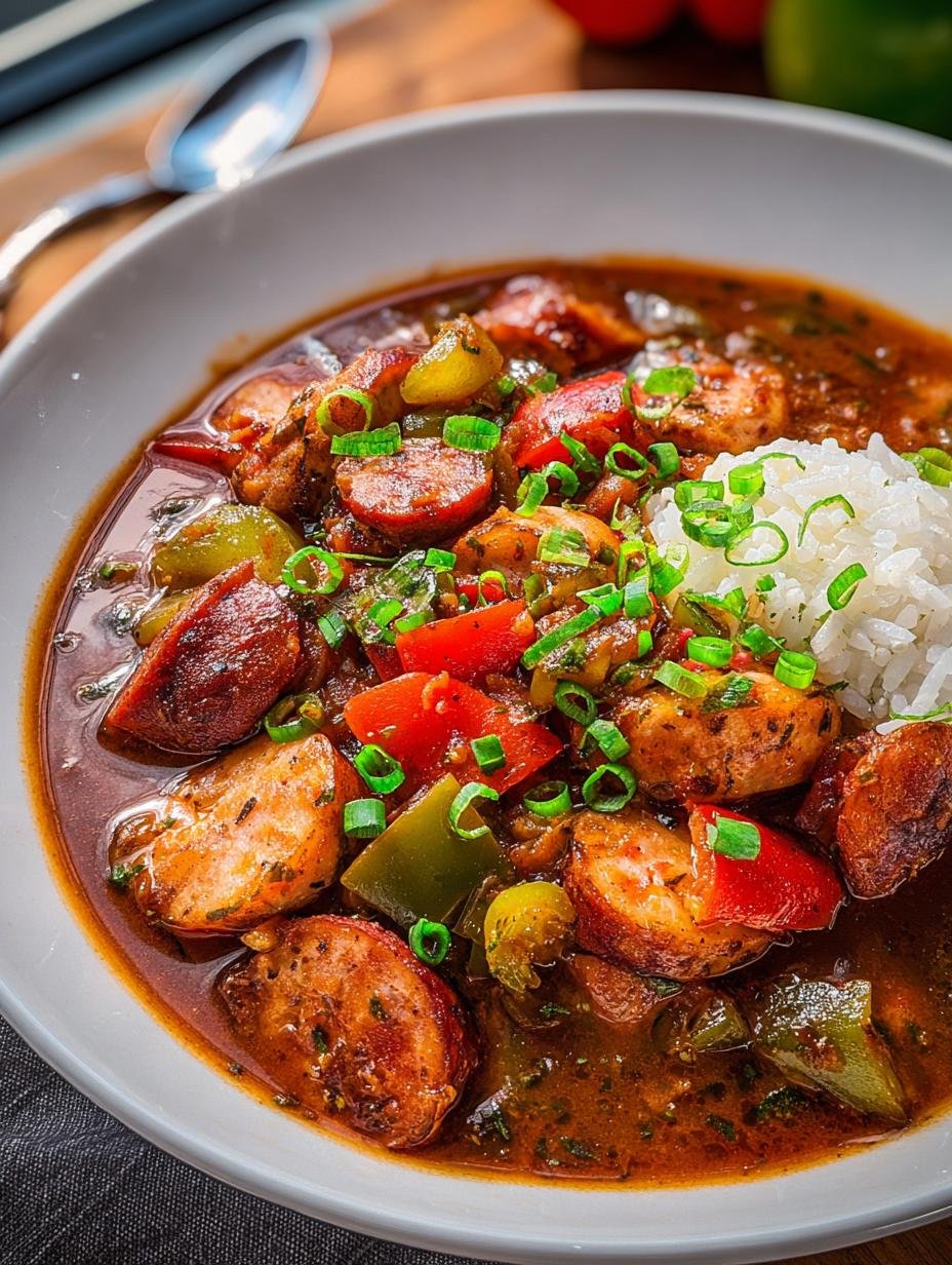 Chicken Sausage Gumbo: 12 Hearty Ingredients for Comfort - Chicken Sausage Gumbo - main visual representation