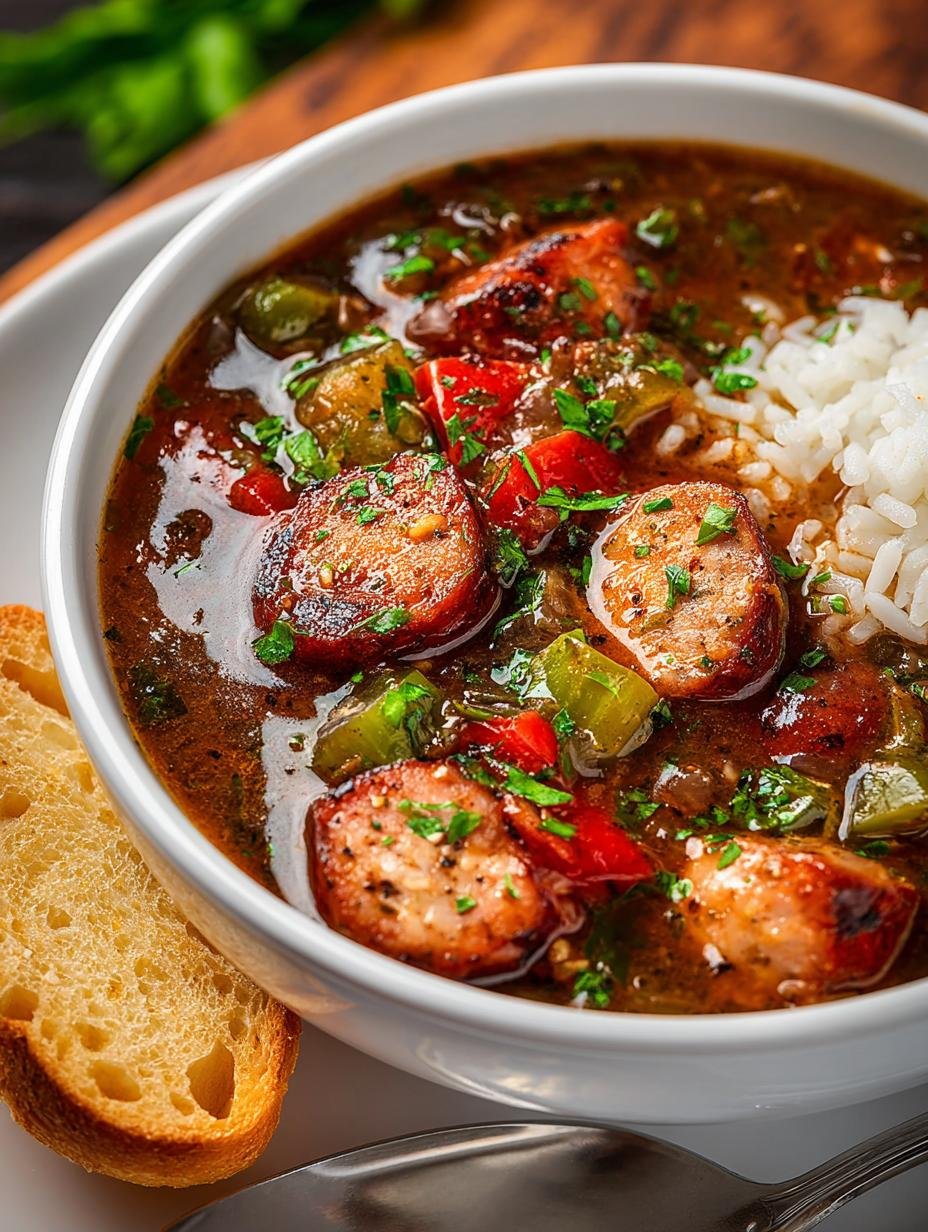 Chicken Sausage Gumbo: 12 Hearty Ingredients for Comfort - Chicken Sausage Gumbo - additional detail