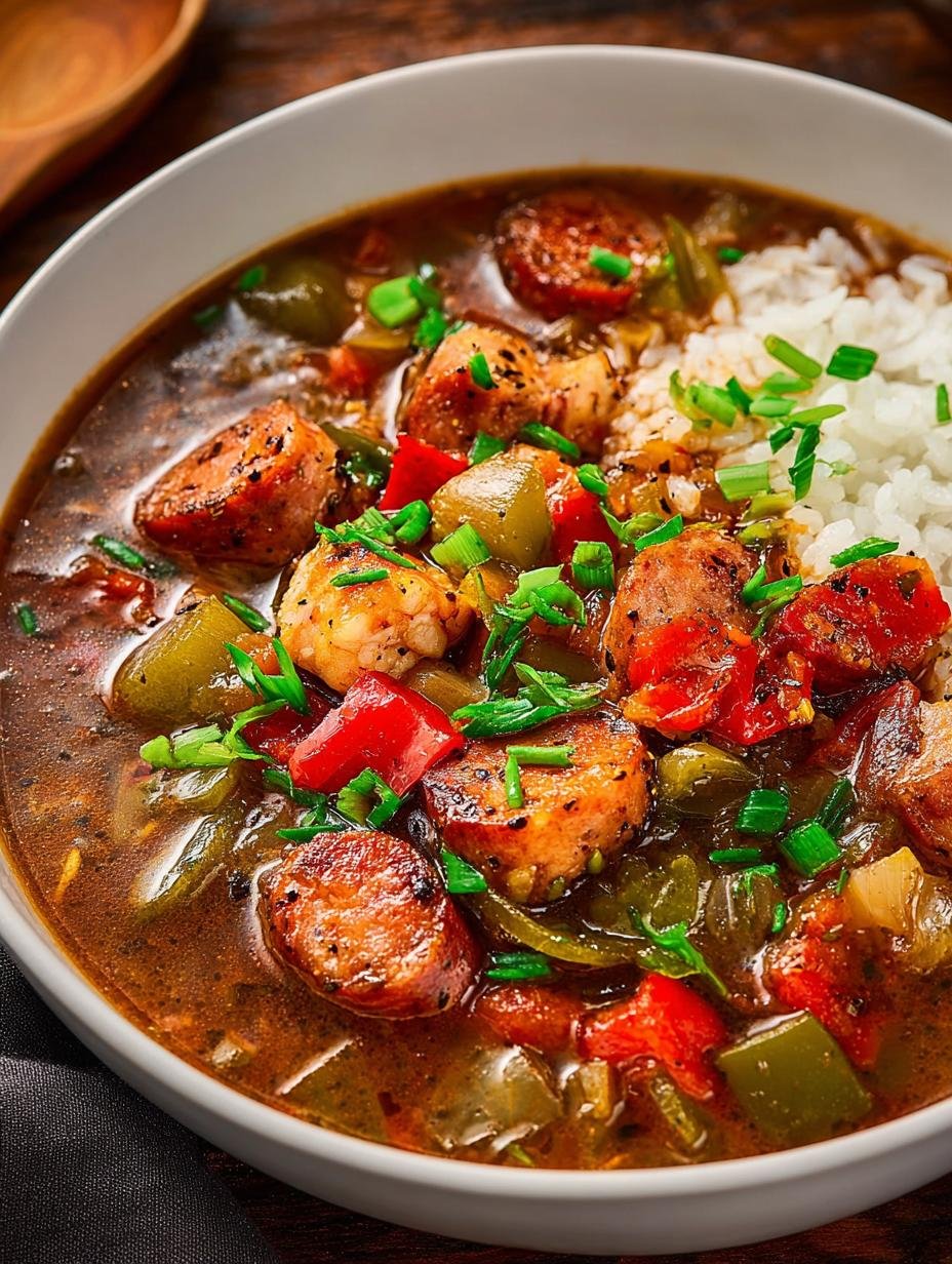 Chicken Sausage Gumbo