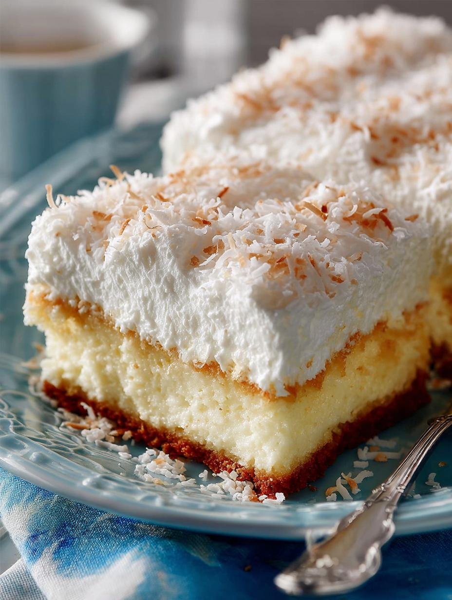 Delicious Coconut Cloud Cake Recipe for Every Occasion 2 Delicious Coconut Cloud Cake Recipe for Every Occasion - Coconut Cloud Cake - main visual representation