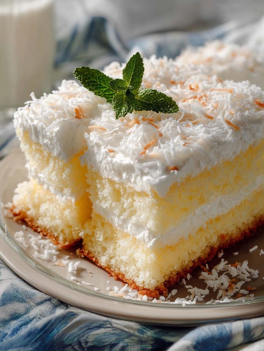 Delicious Coconut Cloud Cake Recipe for Every Occasion 1 Coconut Cloud Cake