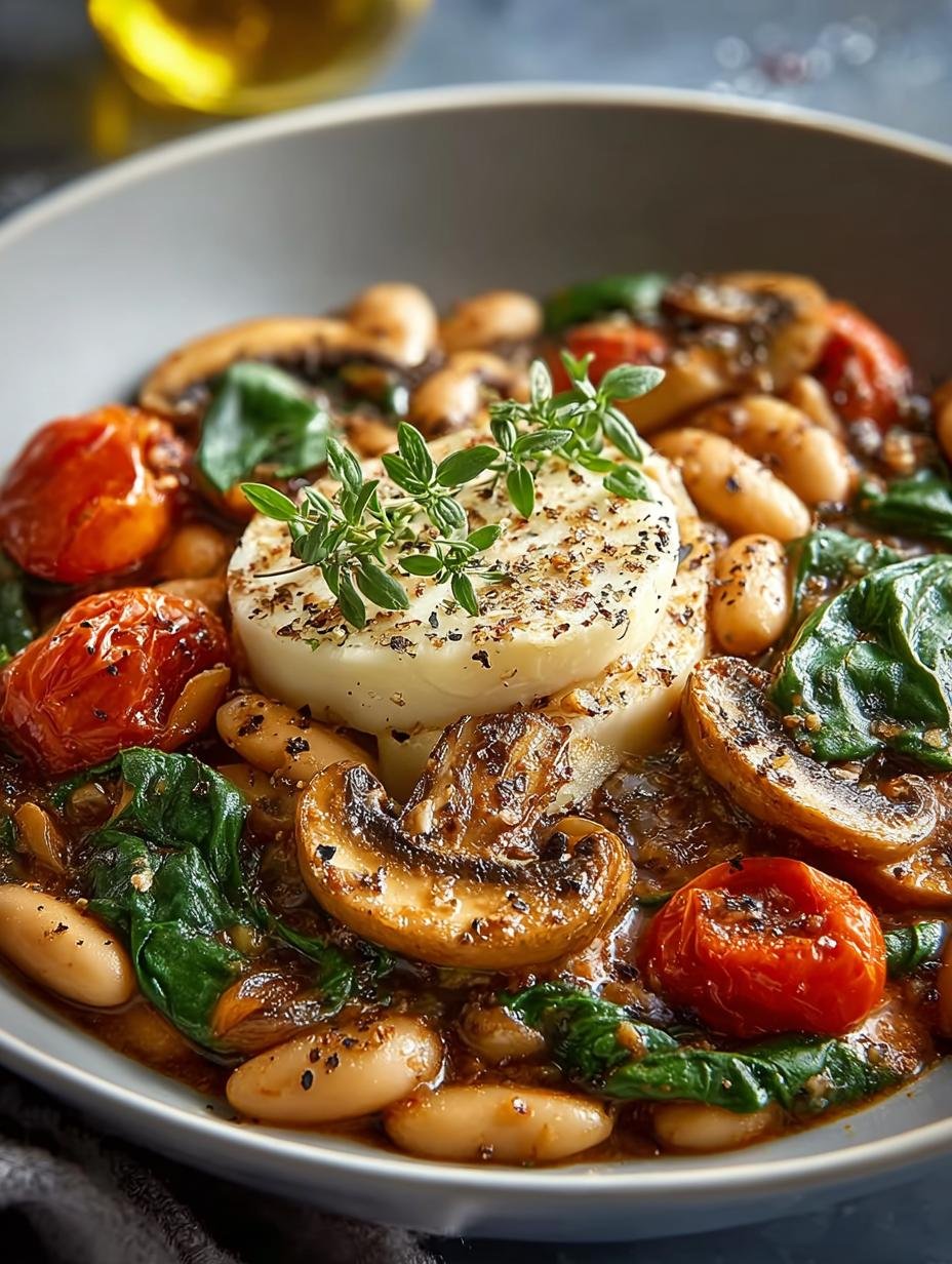 Creamy White Bean Mushroom Skillet: 5 Reasons to Love 2 Creamy White Bean Mushroom Skillet: 5 Reasons to Love - Creamy White Bean Mushroom - main visual representation