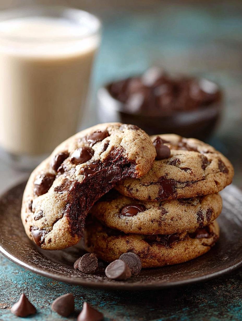 Delicious Espresso Chocolate Chip Cookies Recipe - Espresso Chocolate Chip Cookies - main visual representation