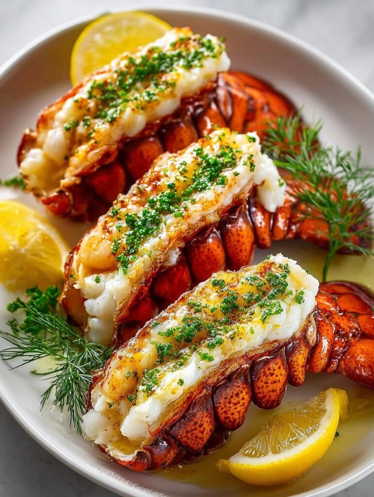 Garlic Lemon Butter Lobster