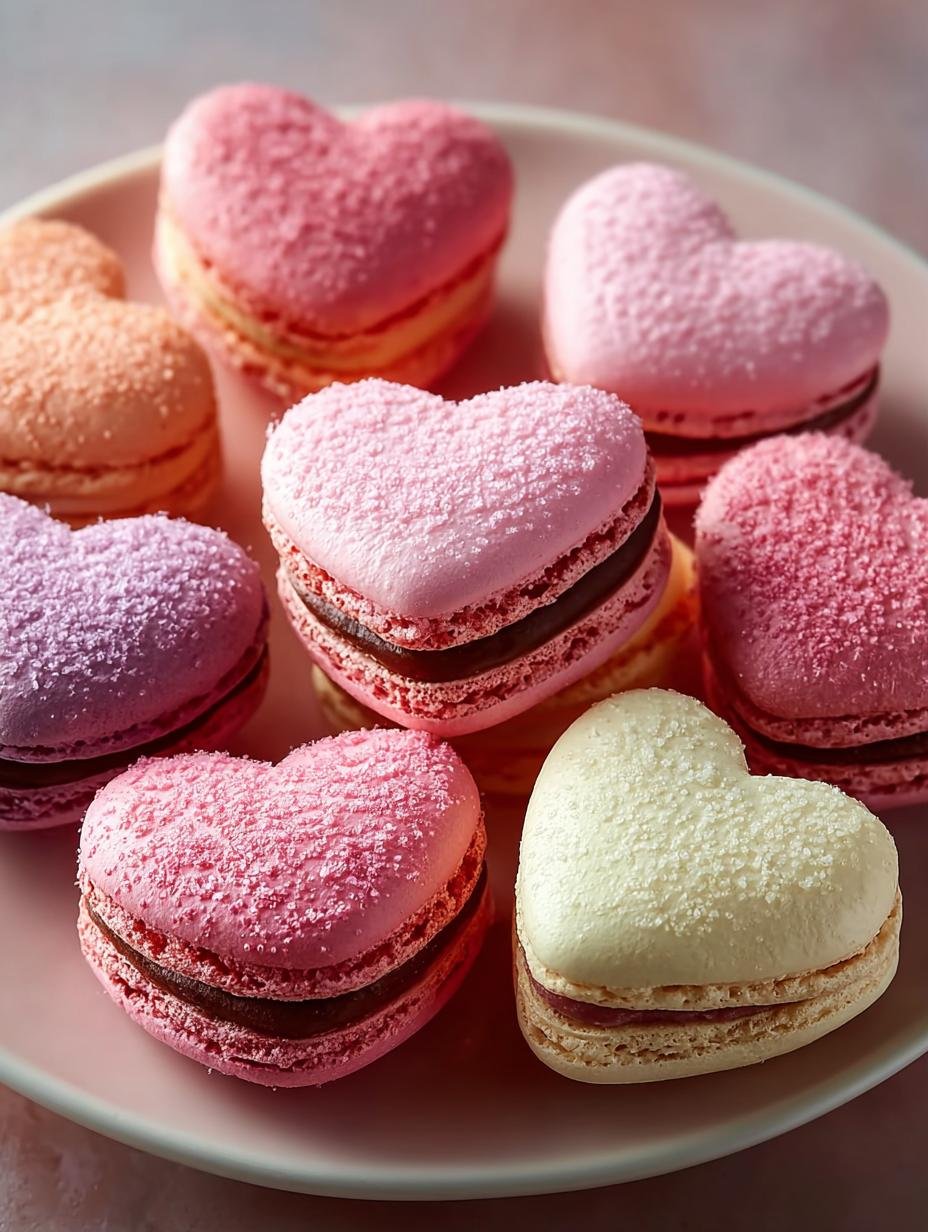 Heart Shaped Macarons That Melt Hearts This Valentine’s Day 1 Heart Shaped Macarons