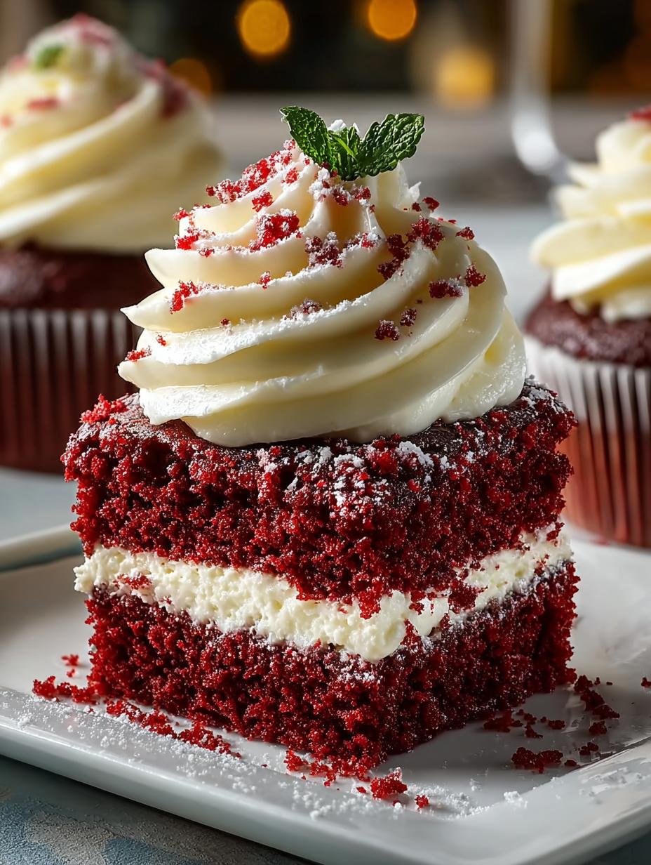 Irresistible Festive Red Velvet Cupcakes for Memorable Moments - Irresistible Festive Red Velvet - additional detail