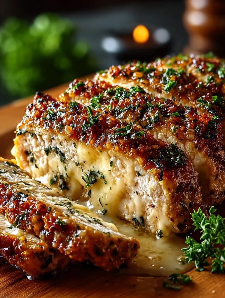 Juicy Garlic Parmesan Chicken
