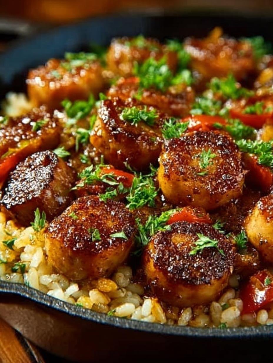 One Skillet Cajun Honey