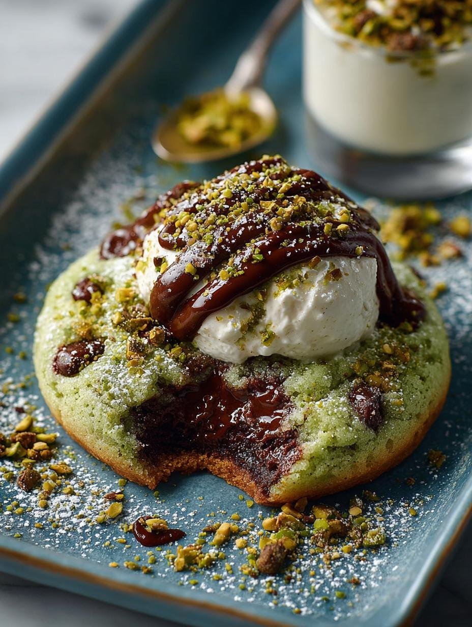 Pistachio Cream Chocolate Chip Cookies: 12 Irresistible Treats - Pistachio Cream Chocolate Chip - additional detail