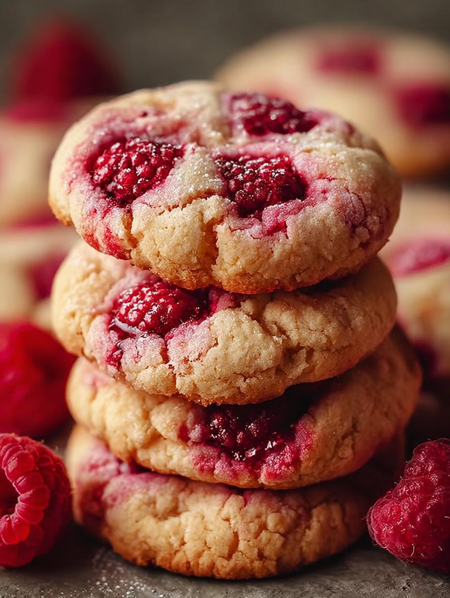 Gooey Raspberry Cookies That Melt in Your Mouth 2 Gooey Raspberry Cookies That Melt in Your Mouth - Raspberry Cookies - main visual representation