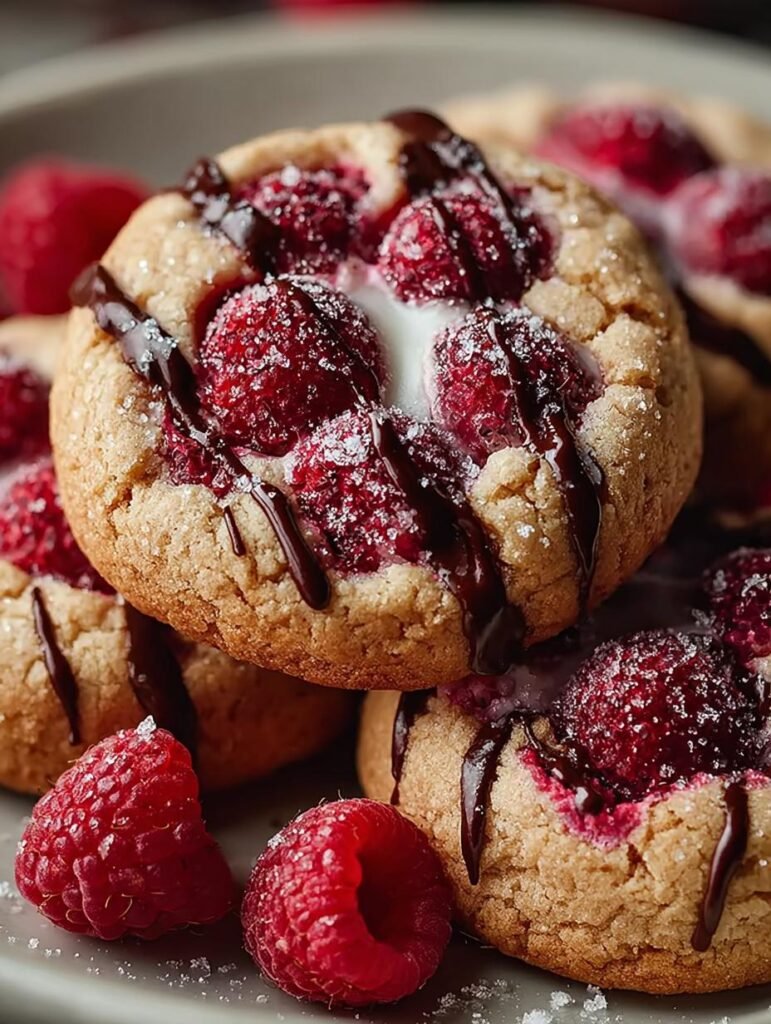 Raspberry Cookies