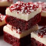 Red Velvet Cookie Bars