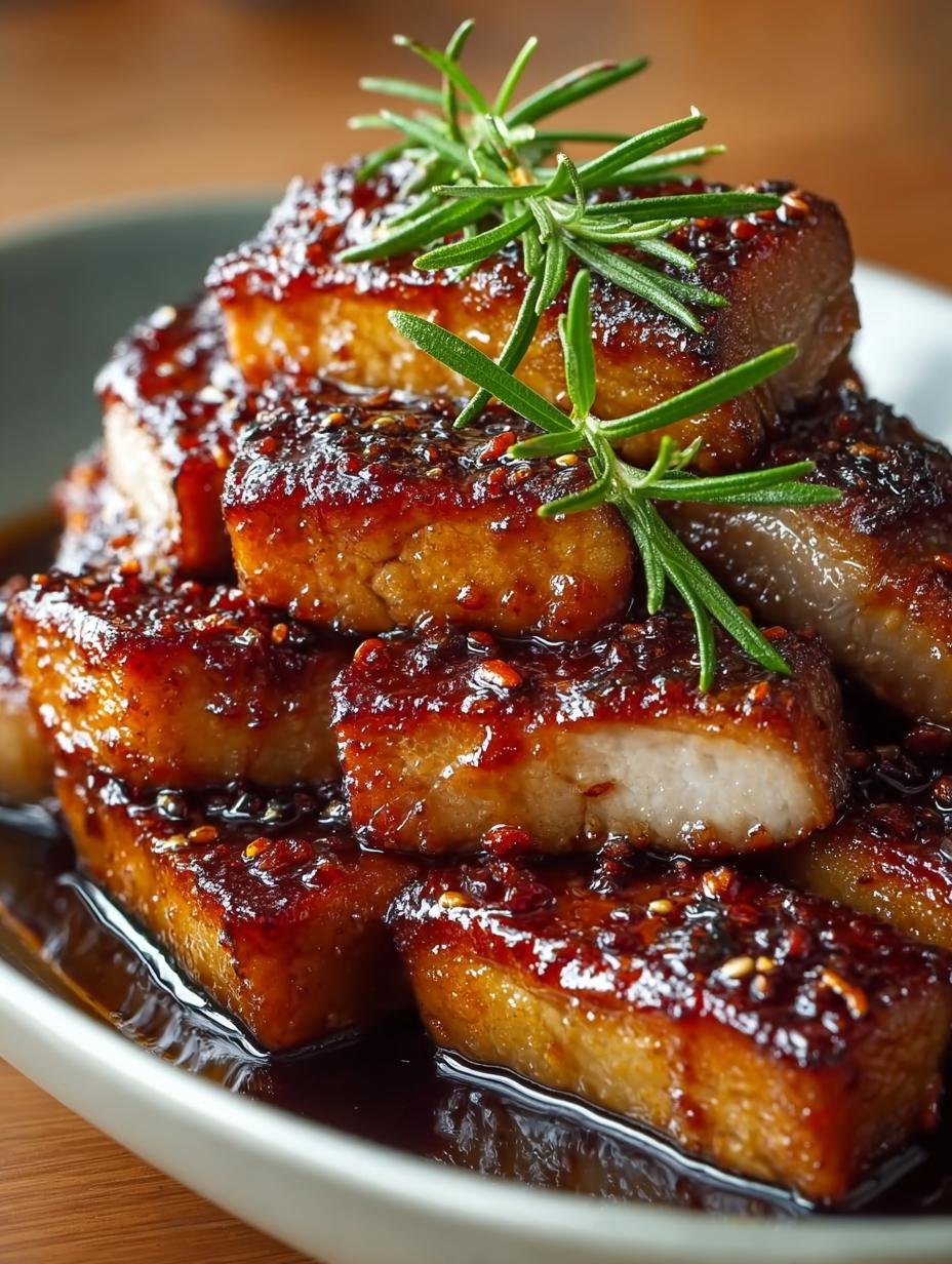 Savory Honey Glazed Pork