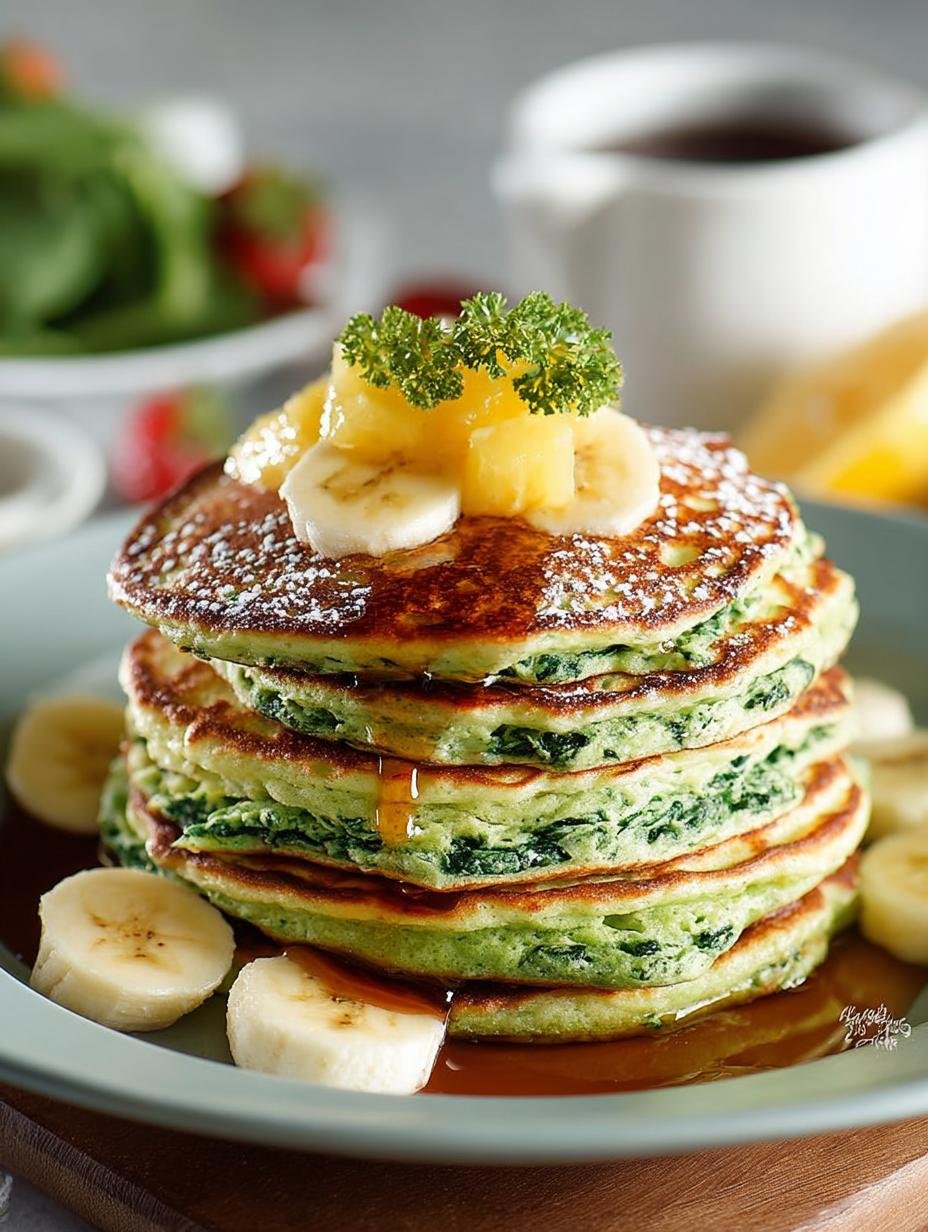 Spinach Pancakes: 7 Reasons to Love This Healthy Breakfast - Spinach Pancakes - additional detail