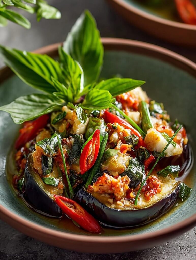 Thai Basil Eggplant