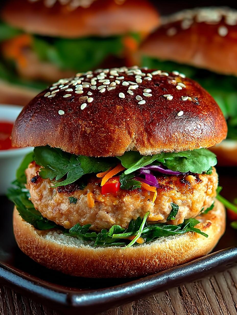 Thai Peanut Turkey Burgers: 7 Flavorful Twists to Try 2 Thai Peanut Turkey Burgers: 7 Flavorful Twists to Try - Thai Peanut Turkey Burgers - main visual representation