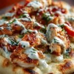 Tuscan Garlic Chicken Pita