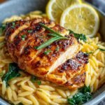 Zesty Lemon Chicken Orzo