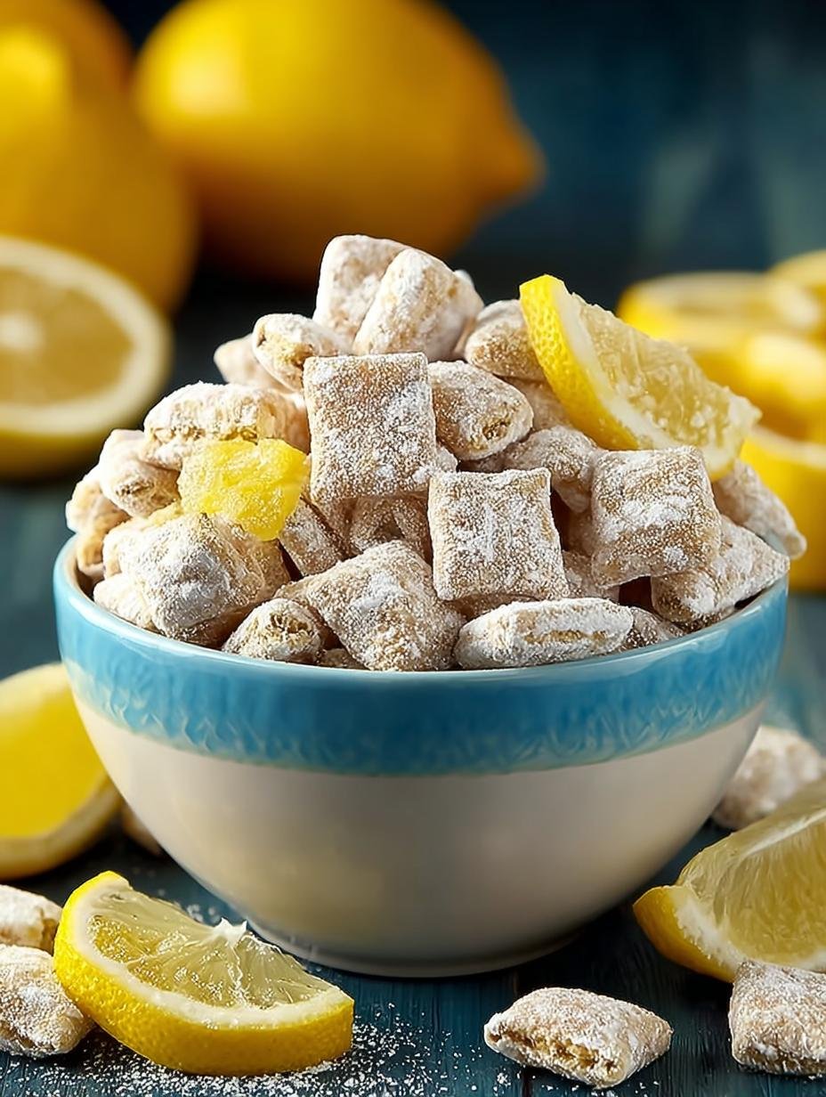 Zesty Lemonade Puppy Chow: 10 Refreshing Treats for Dogs - Zesty Lemonade Puppy Chow - main visual representation