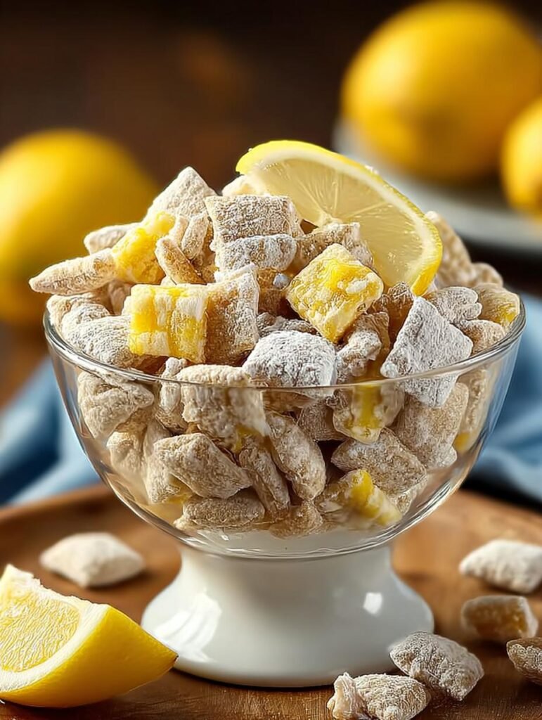 Zesty Lemonade Puppy Chow