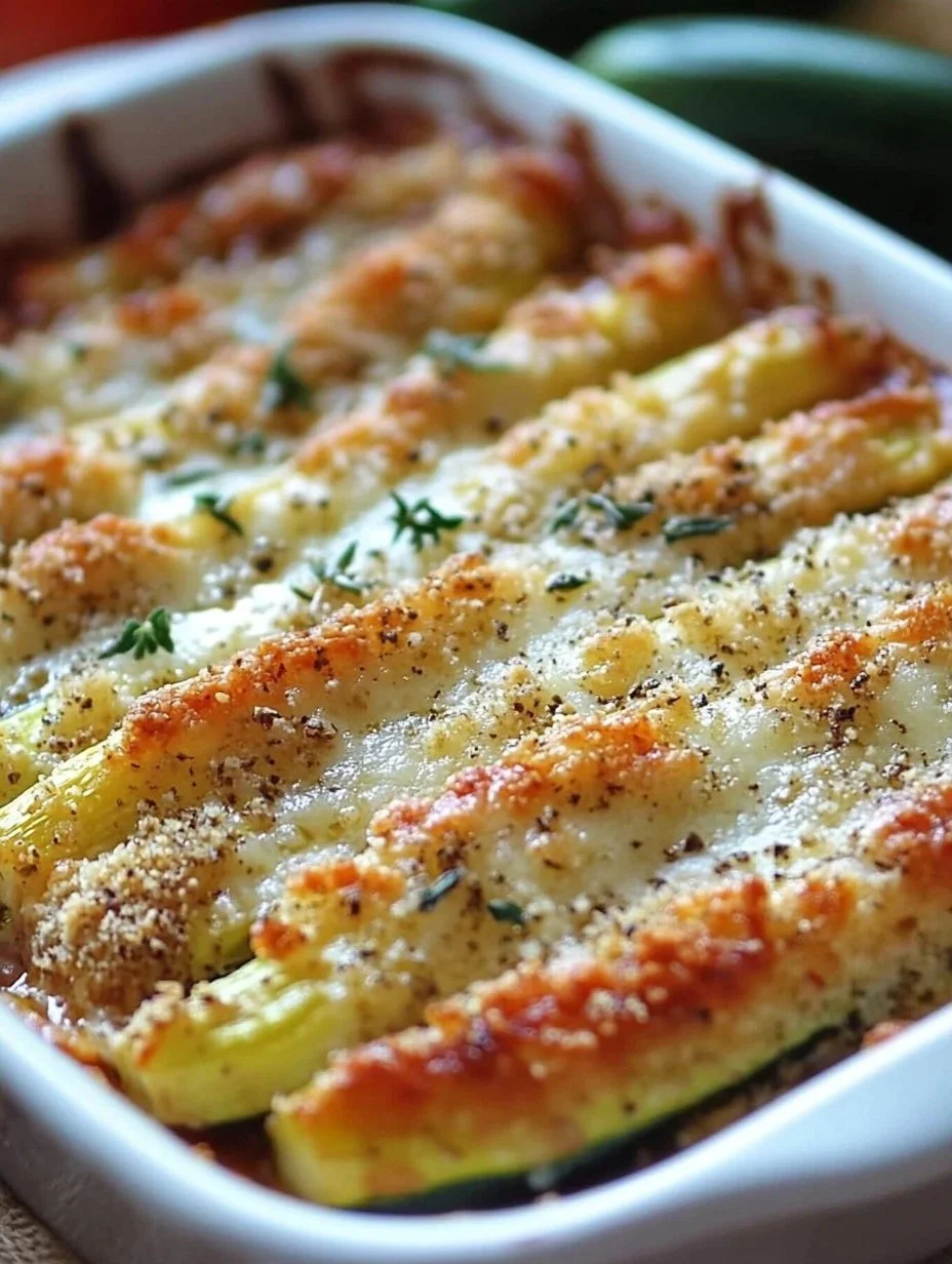 Baked Parmesan Zucchini 1 Crispy baked Parmesan zucchini slices on a plate