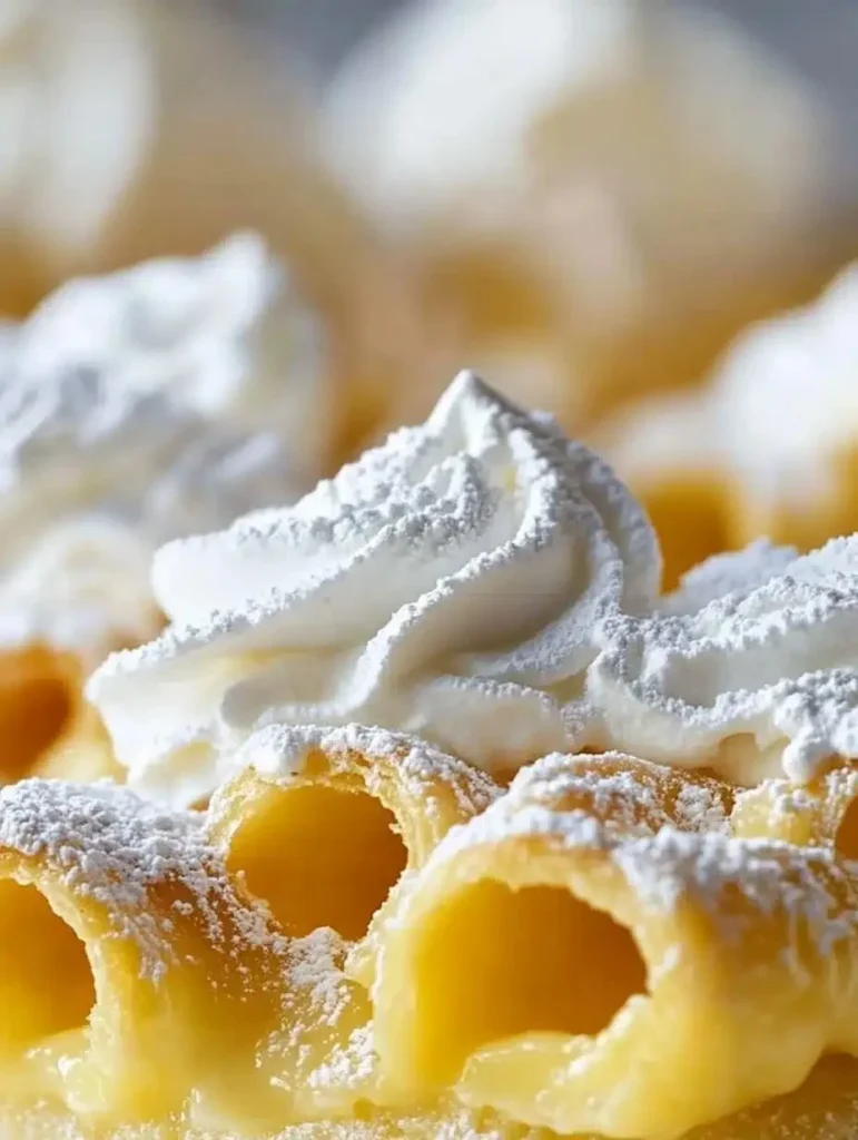 Heavenly Lemon Meringue Pie Cannoli with a crispy shell and creamy lemon filling