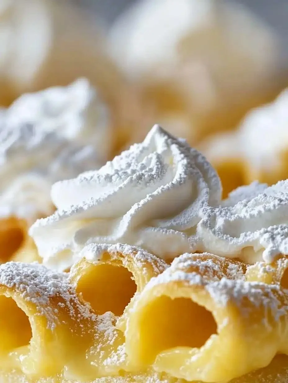 Heavenly Lemon Meringue Pie Cannoli with a crispy shell and creamy lemon filling