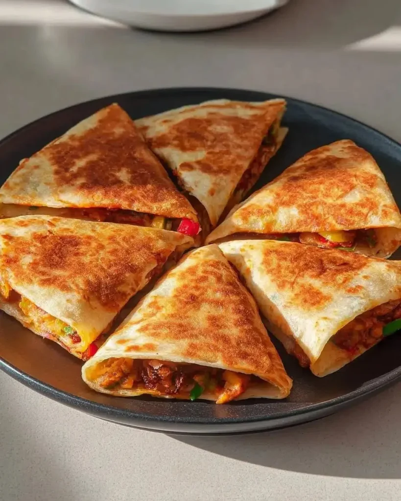 Delicious Chicken Crepes Shawarma wrapped in a fresh, flavorful crepe.