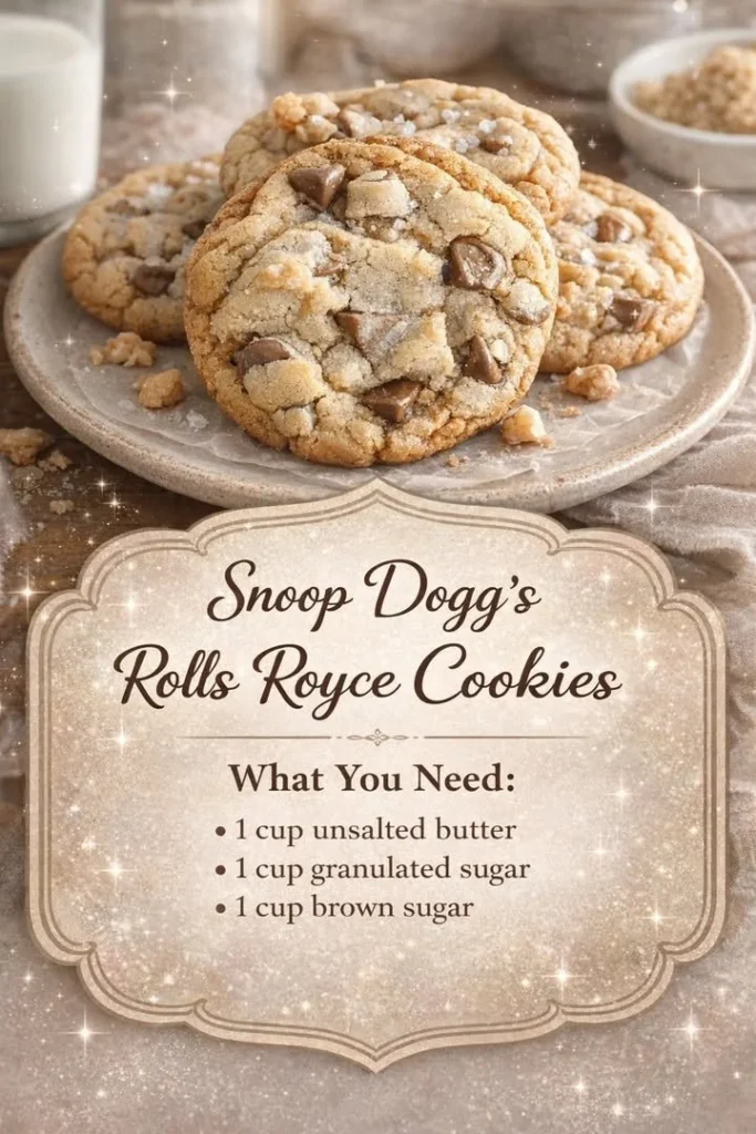 Snoop Dogg's Rolls Royce Cookies with gourmet toppings and rich flavors.